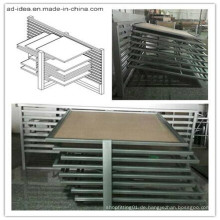 Schiebeplatte Probe Fliesen Metall Display